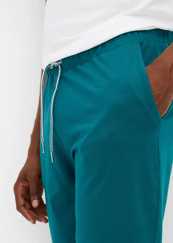 Bermudashorts i jersey i 100% økologisk bomull, bonprix