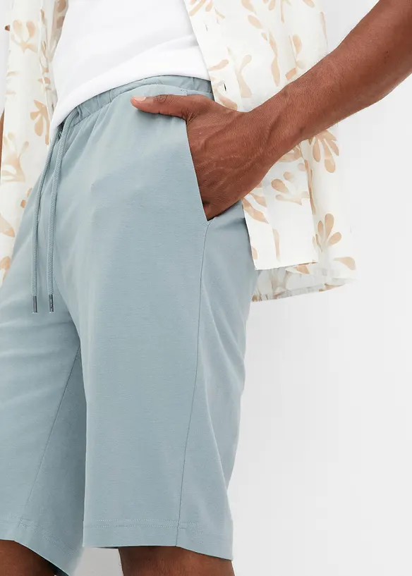 Bermudashorts i lett trikotmateriale (2-pack), bonprix