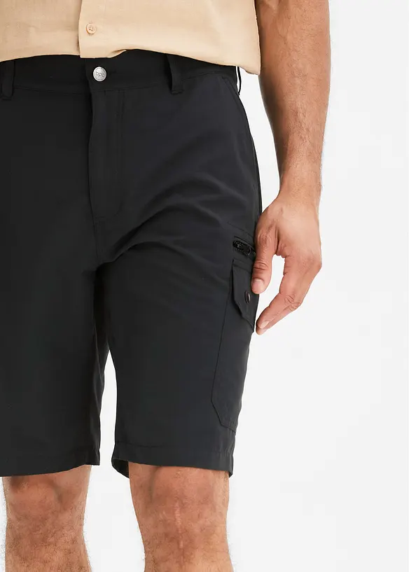 Cargo-bermudashorts i mikrofiber, Regular Fit, bonprix