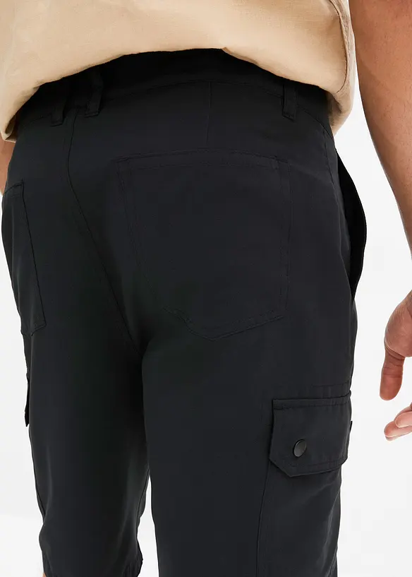 Cargo-bermudashorts i mikrofiber, Regular Fit, bonprix