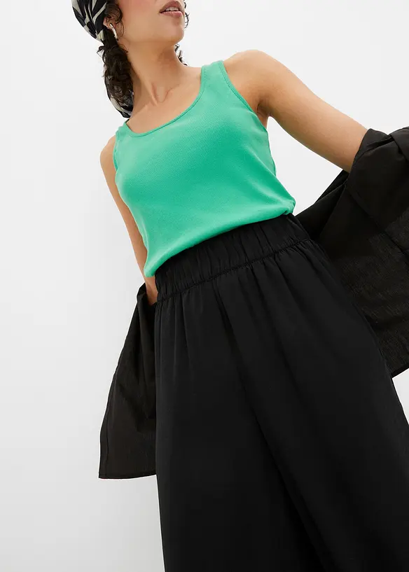 Ribbet topp, bonprix