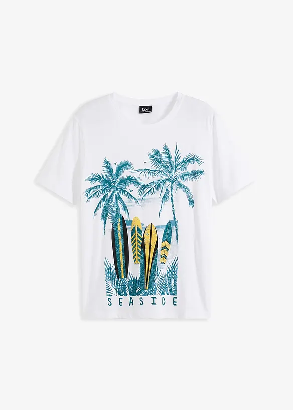 T-shirt av økologisk bomull, bonprix