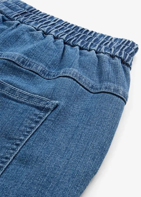 Mom jeans, High Waist, komfortlinning, bonprix
