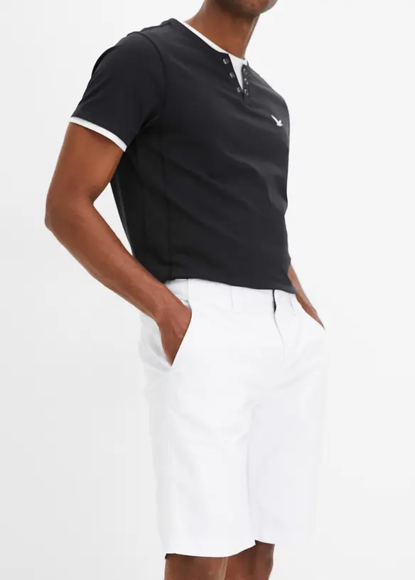 Chinos-bermuda i ren bomull, Regular Fit, bonprix