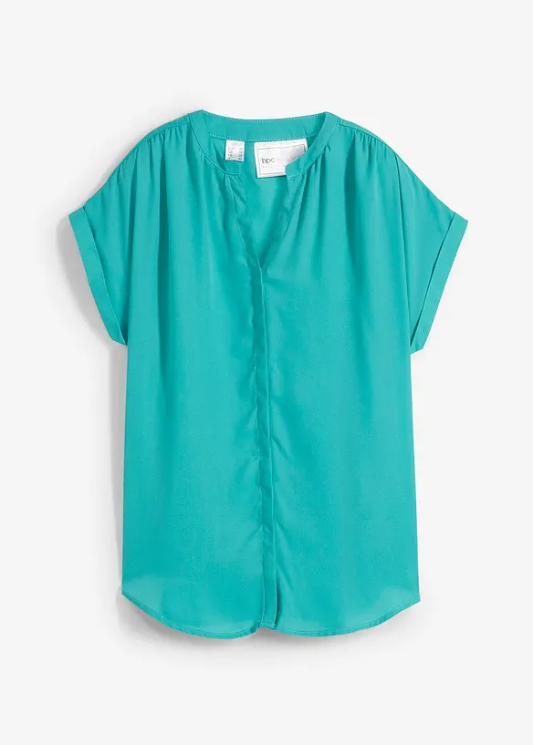 Blusetunika i georgette-materiale, bonprix