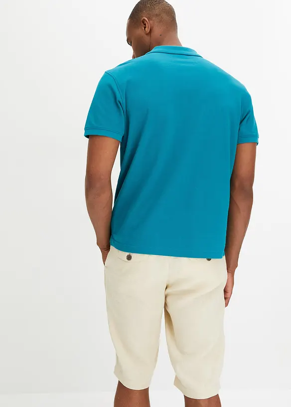 Kortermet poloskjorte (2-pack), bonprix