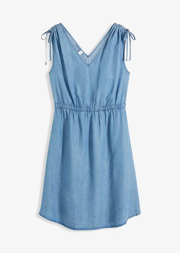 Kjole av glatt tencel, bonprix