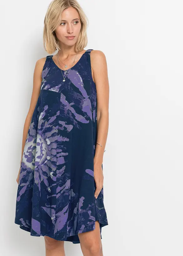 Jerseykjole i 100% bomull, bonprix