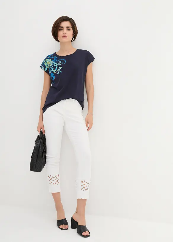 Topp med print, bonprix