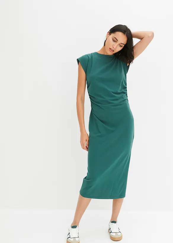Jerseykjole av bomull med stretch, bonprix