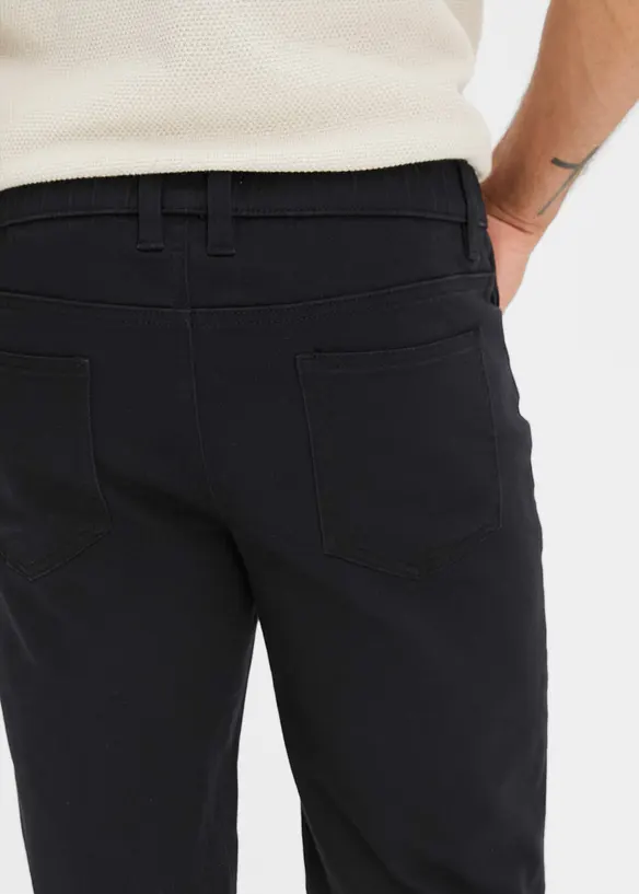 Slip on-jeansbermuda med stretch, Regular Fit (2-pack), bonprix