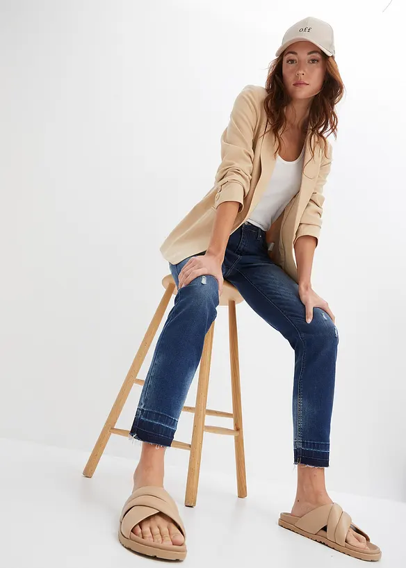 Skinny-jeans Low Waist, cropped, bonprix
