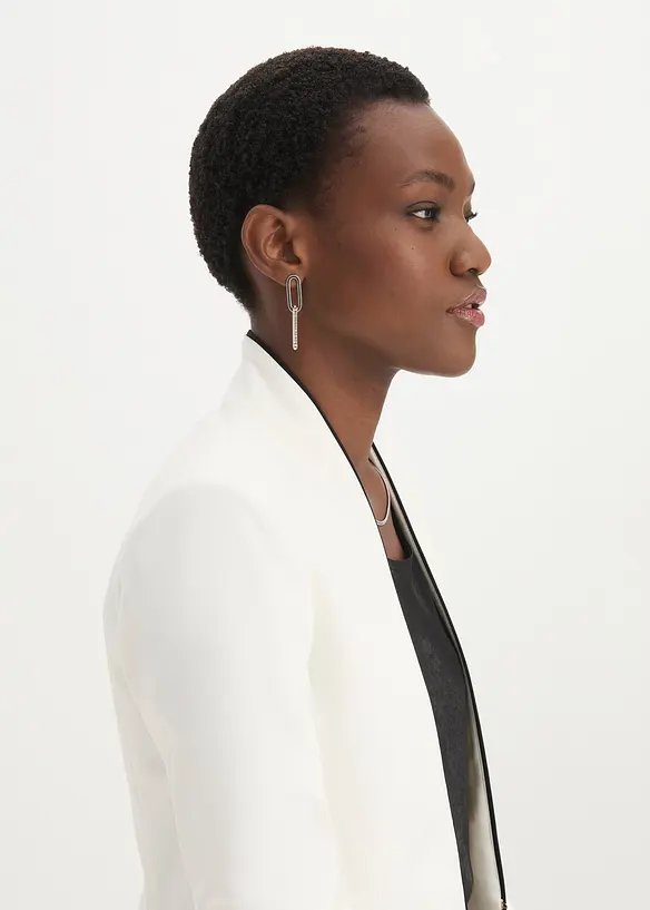 Kort blazer med stretch, bonprix