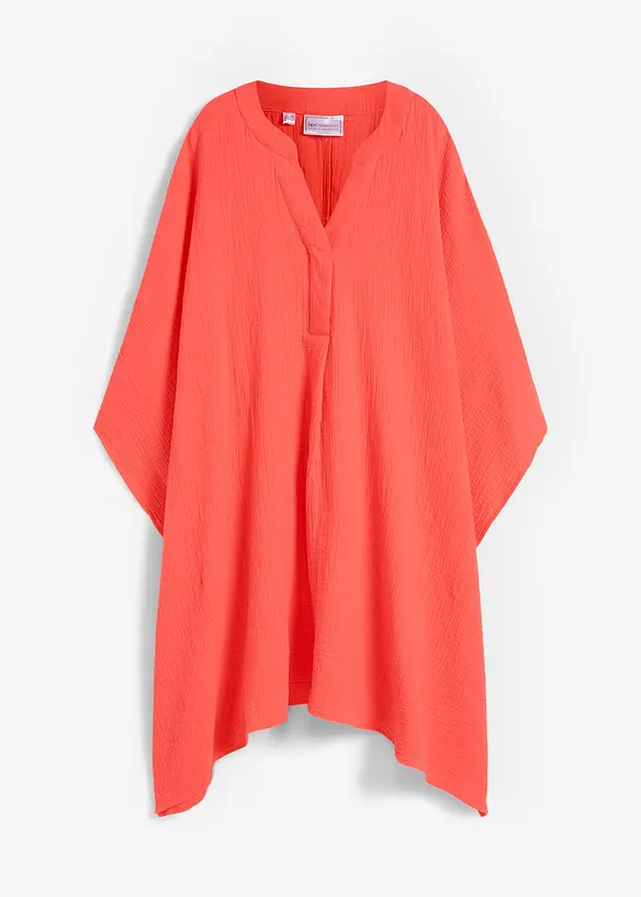 Strandtunika i lett musselin, bonprix