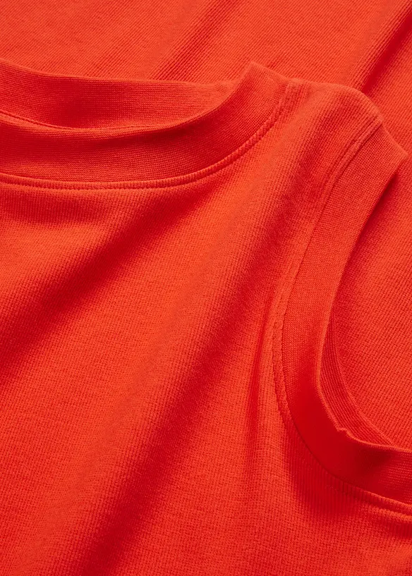 Jerseykjole i bomull med stretch, bonprix