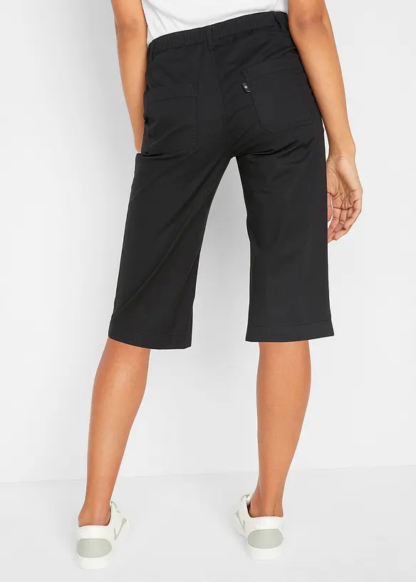 Lang bermudashorts med elastisk linning, bonprix