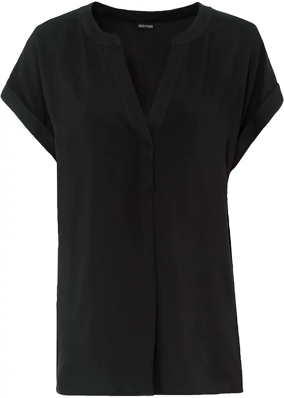 Blusetunika i 100% viskose, bonprix