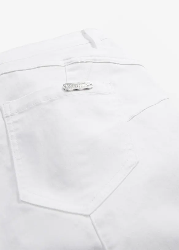 Bukse i bomullsmiks med stretch, bonprix