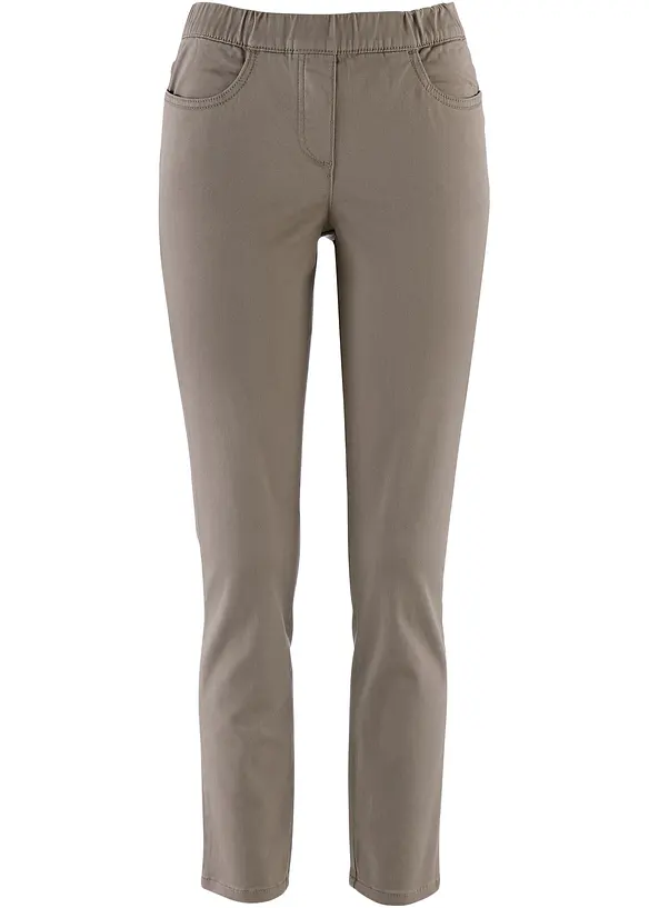 7/8-lang slip on-bukse med stretch, bonprix