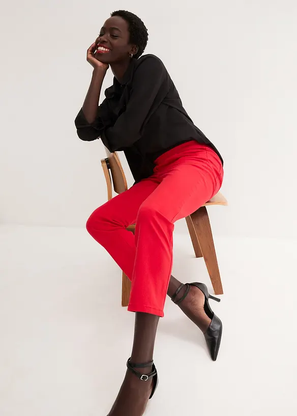 7/8-lang slip on-bukse med stretch, bonprix