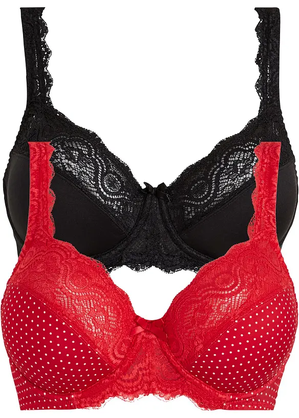 BH med bøyle (2-pack), bonprix