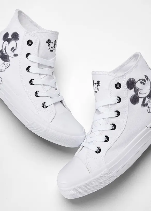 Ankelhøye Disney Mikke Mus-sneakers, Disney