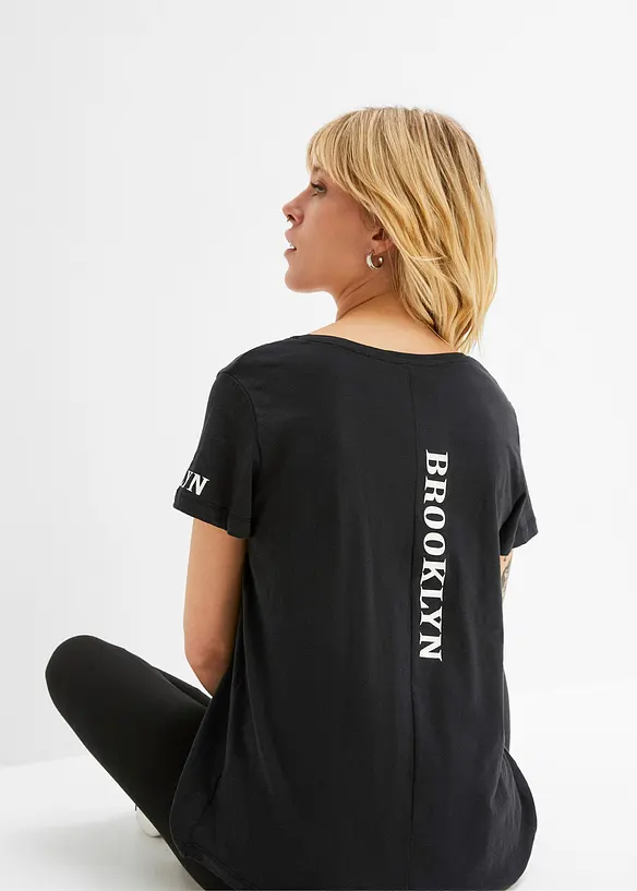 T-skjorte i ren bomull, bonprix