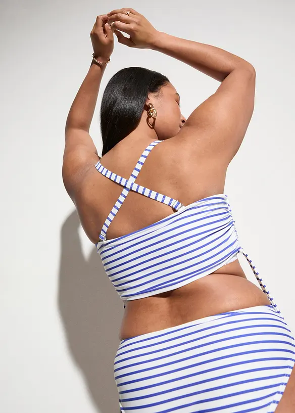 Bandeau-bikini med avtagbare stropper (2-delt sett), bonprix