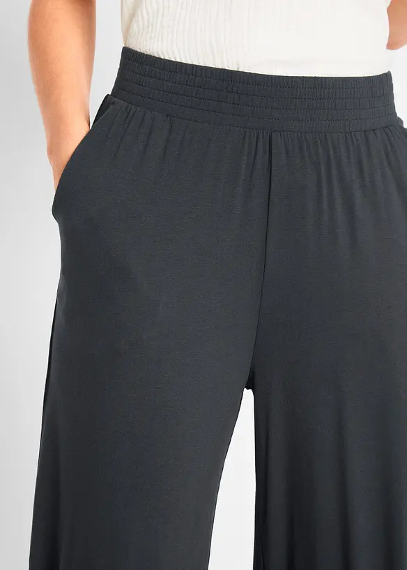 7/8-jerseybukse i lett viskosemiks, bonprix