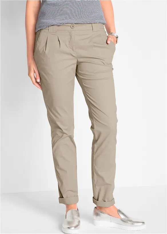 Chinos med stretch, bonprix