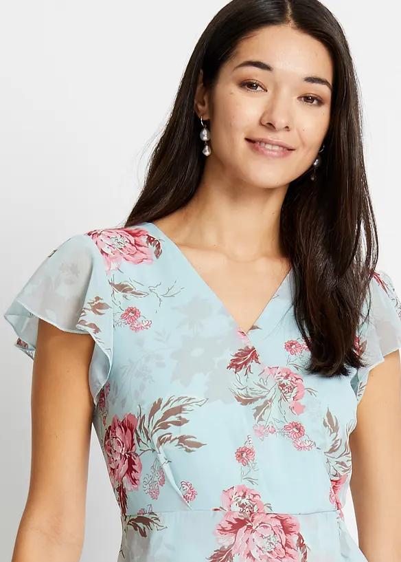 Chiffonkjole, bonprix
