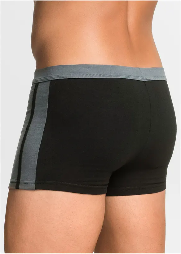 Boksershorts med bomull i ettersittende modell (3-pack), bonprix