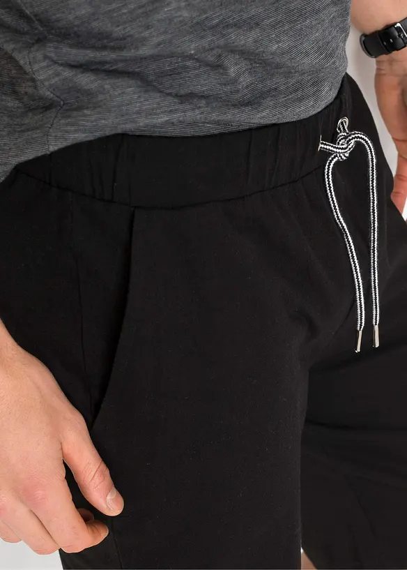 Bermudashorts i jersey i 100% økologisk bomull, bonprix