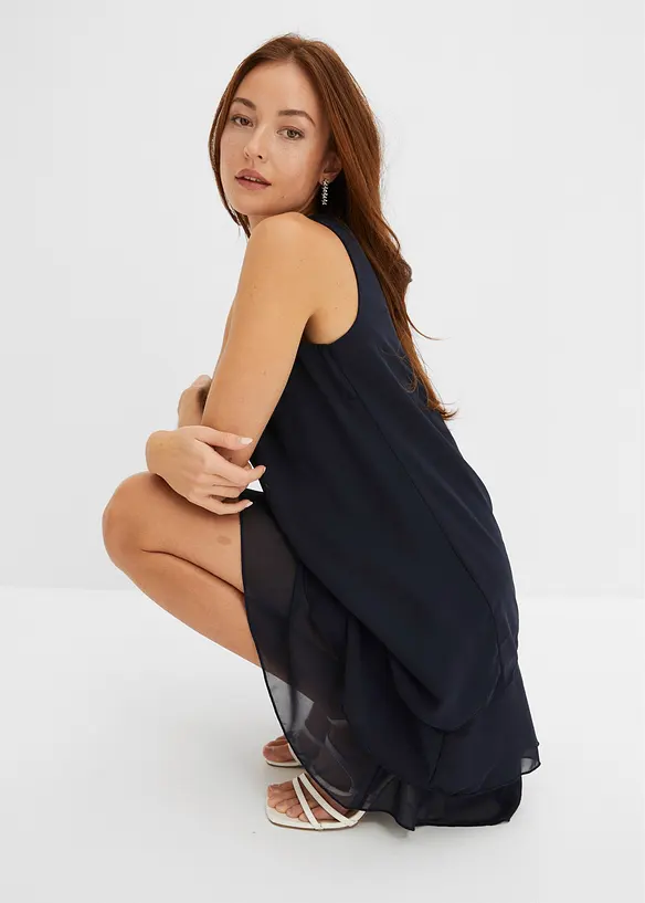 Chiffon-kjole, bonprix