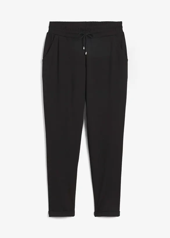 Pull on-bukse i viskosemiks, bonprix