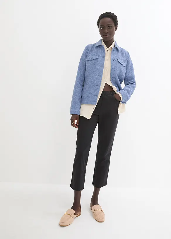 7/8-lang slip on-bukse med stretch, bonprix
