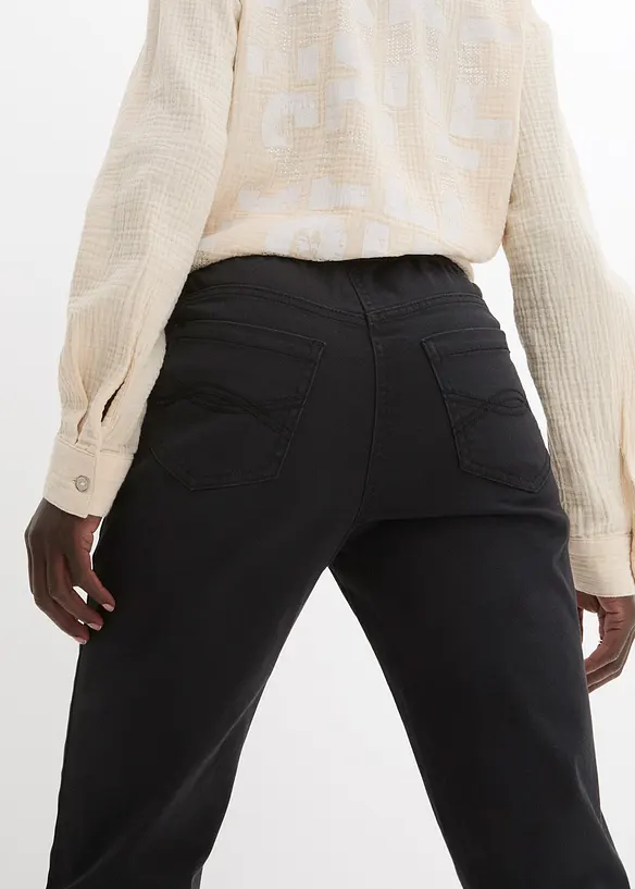 7/8-lang slip on-bukse med stretch, bonprix
