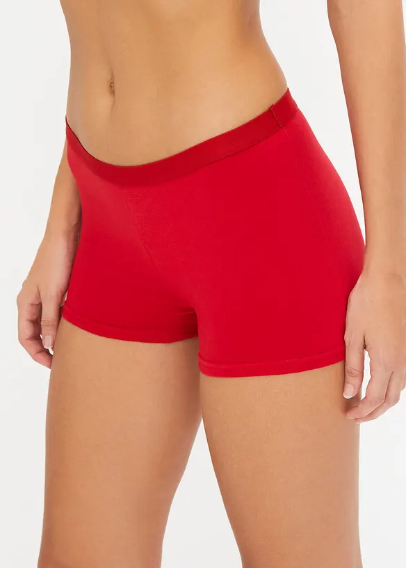 Boksertruse med økologisk bomull (3-pack), bonprix