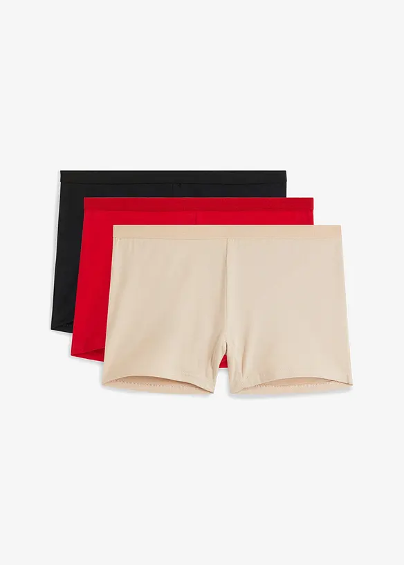Boksertruse med økologisk bomull (3-pack), bonprix