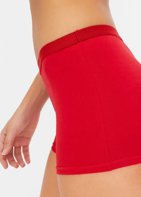 Boksertruse med økologisk bomull (3-pack), bonprix