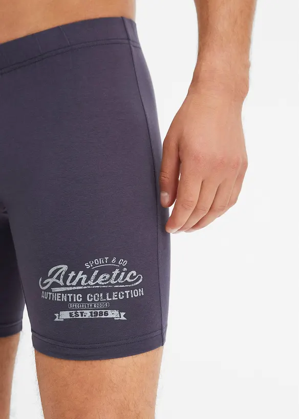 Lang boxer med økologisk bomull (2-pack), bonprix