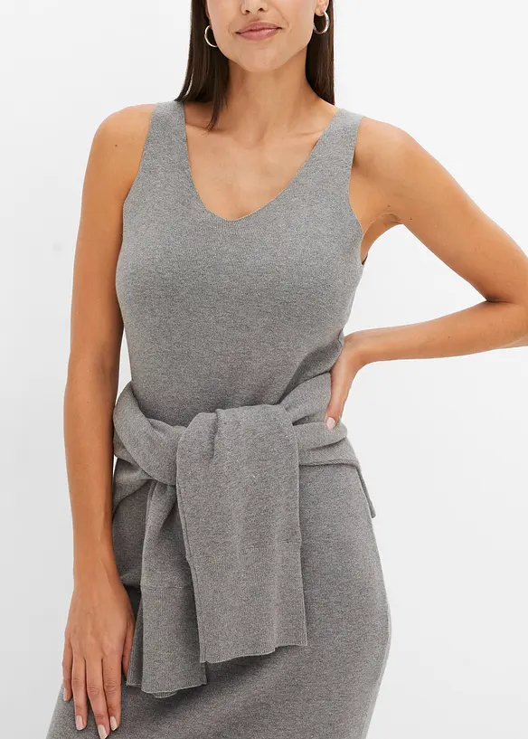 Strikket kjolesett (2-delt sett), bonprix
