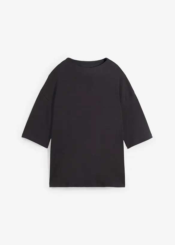Oversized topp i ren økologisk bomull, bonprix