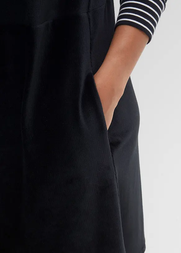 Selekjole av jersey-cord, bonprix