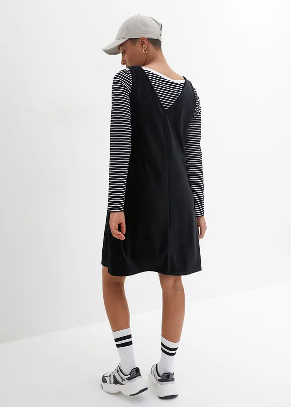 Selekjole av jersey-cord, bonprix