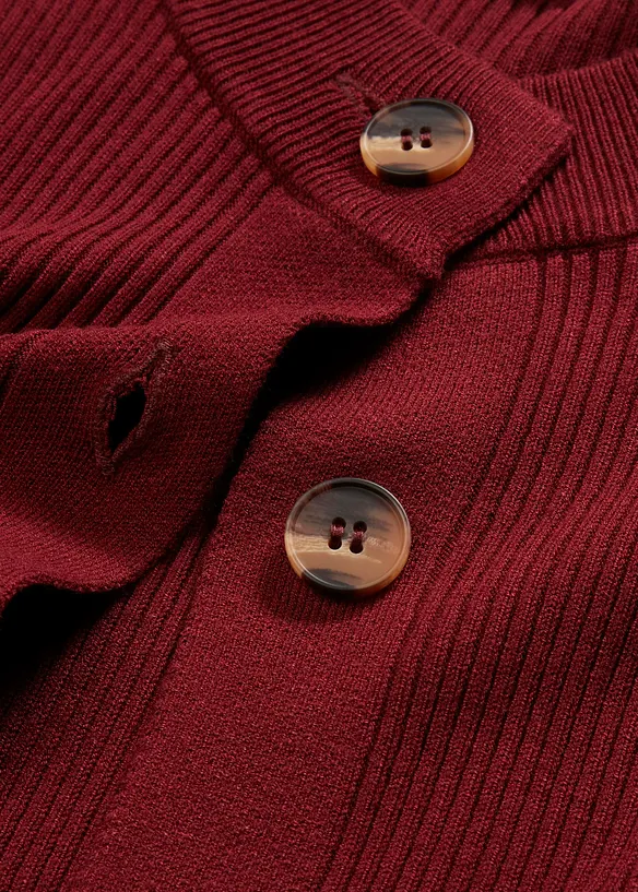 Ribbet cardigan, bonprix