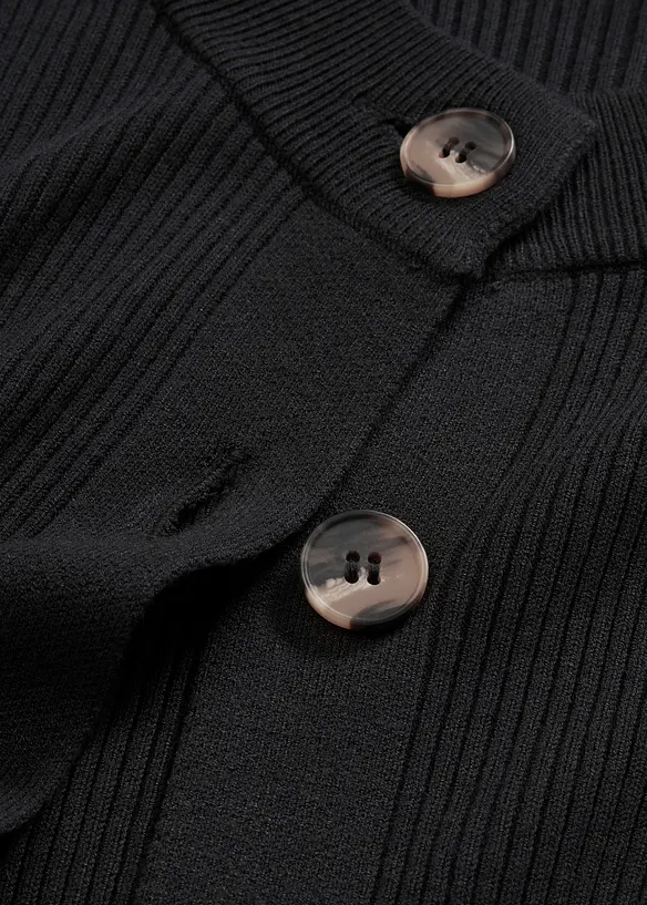Ribbet cardigan, bonprix