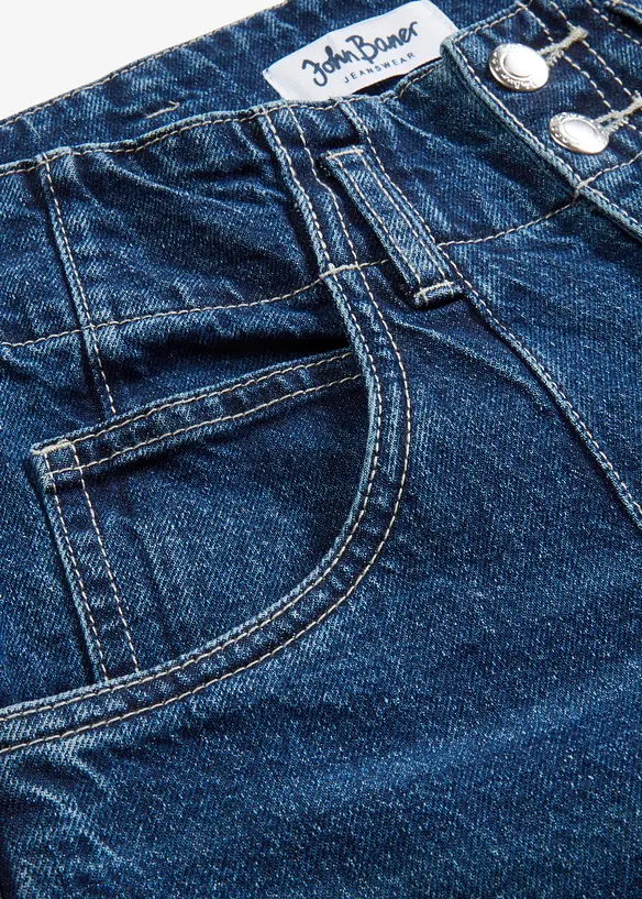 Wide Leg-jeans, High Waist, bonprix
