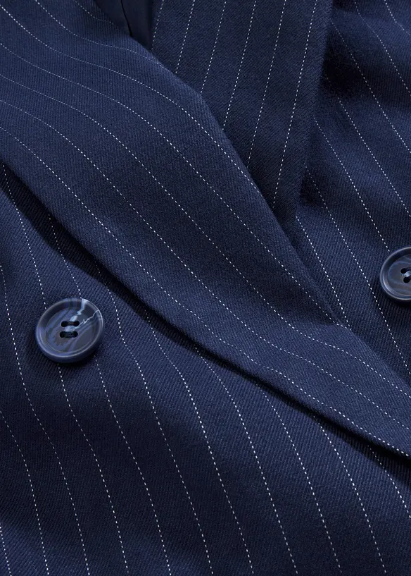 Dobbeltspent blazer i viskosemiks, bonprix