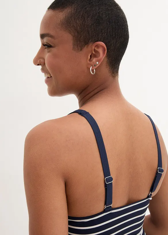 Tankini (2-delt sett) med snøring, bonprix